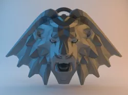 Witcher Medallion - Manticore School