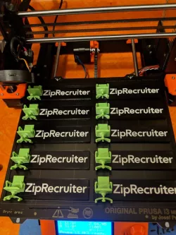 ZipRecruiter 3D Logo Placard
