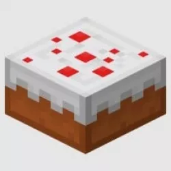 1/16 minecraft cake