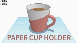 [1DAY_1CAD] PAPER CUP HOLDER