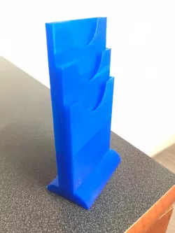 3-slot business card holder