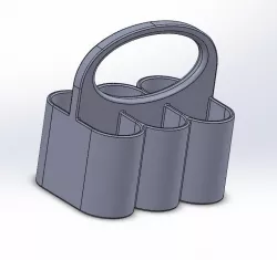6 Pack Can Holder - Sleek Can