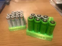 AA & AAA battery holders