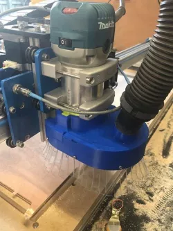Adapter Ring for Makita Trimmer - X-Carve Dust Shoe