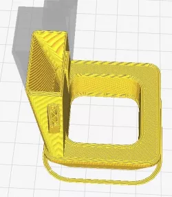 ade2's Prusa i3 E3D fan duct w/ thicker walls