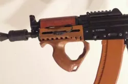AK74u handguard with MLOK