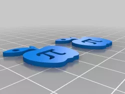 Apple Pi Earrings