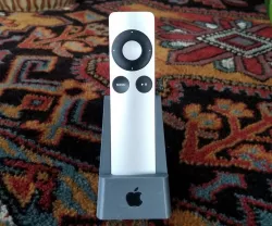 Apple TV remote holder