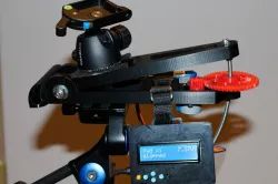 Barn Door Tracker - merged parts for big printers 