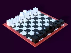 Bauhaus Chess Set