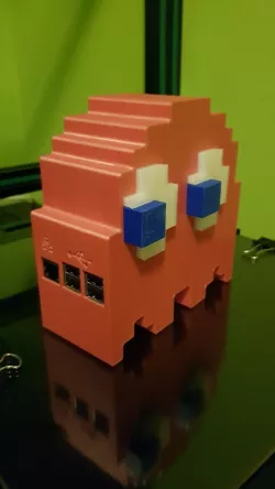 blinky 8 bit caja raspberry pi 3 y pi 3 +