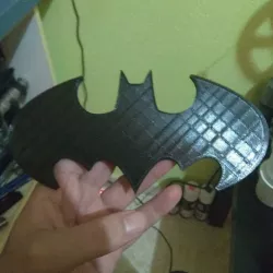 Custom Batarang from Batman 1989 Logo
