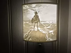 Customisable Night Light Lithophane 