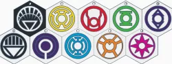 DC's Lantern Corps Keychains