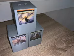 Deckbox for Commander with mana symbols on top (Customizable)