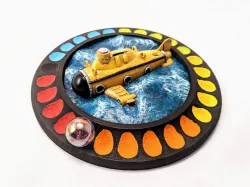 Deep Sea Adventure Board Game - Submarine Air Tracker