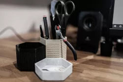 Design desk organizer