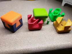 Double Dovetail Puzzle Stash Box