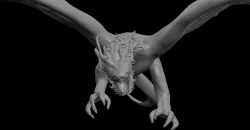 Dragon sculpture GOT inspired