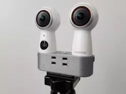 Dual Samsung Gear 360 (2017) for 3D VR