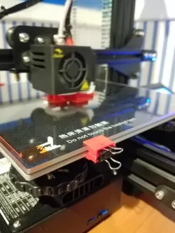 Ender 3 Binder Clip Attachment