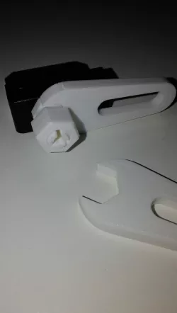 Extruder Hotend Coupling - Wrench (Watch Scalling Informations)