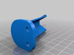 Eye Glasses Holder / Mount Screw Fastened Long