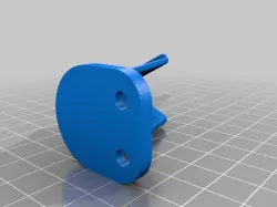 Eye Glasses Holder / Mount Screw Fastened Short