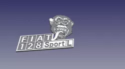 Fiat 128 monkey