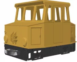 G scale Switcher Loco ASF EL 16 V2.0 more accurate 
