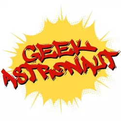 Geek Astronaut keychain
