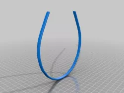 HeadBand Hair holder ring ( cerchiello fermacapelli ) + CAD