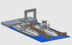 HO scale Ferry Wittow