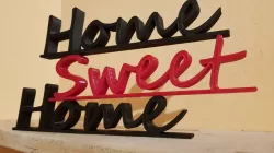 "Home Sweet Home" decoration