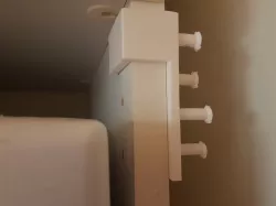 IKEA closet towel hook 19mm