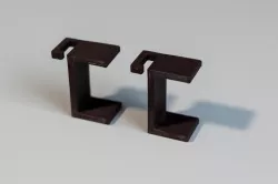 IKEA Linnmon cord holder