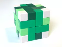 Involute - Interlocking puzzle by Stewart Coffin (STC #214)
