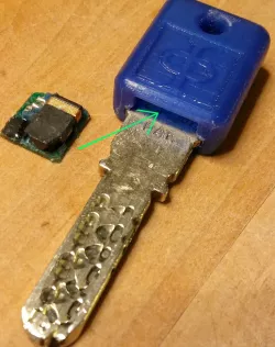 KABA Star Key Cap for RFID Chip