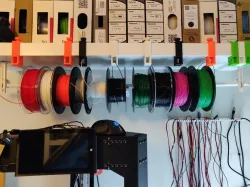Lack Shelf Filament Guide