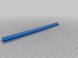 LED stripe holder for Tronxy X5SA
