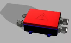Lerdge Power Management Module - Box with Cablefixings 