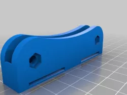 Magnetic 3d printer filament spool holder