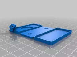 Magnetic mount for remote Lampenwelt LED 'Philia'