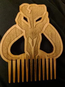 Mandalorian Beard Comb