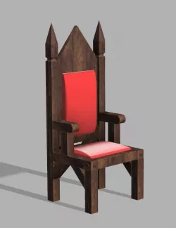 Medieval dining chair