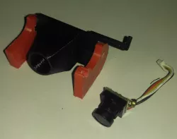 Micro FPV camera and servo holders for FPV-Rover (or FPV-Copter)