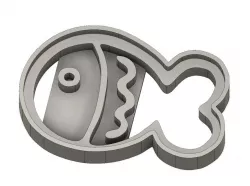 Mini Fish Biscuit - Octonauts - Mini Fish Cookie Cutter