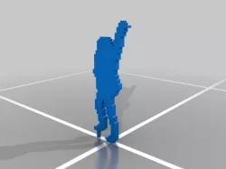 Mini Michael Jackson Statue (MJ Moonwalker)
