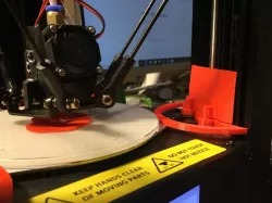 Monoprice Mini Delta Glass Bumper and Shield