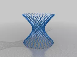 My Customized Hyperboloid Lattice